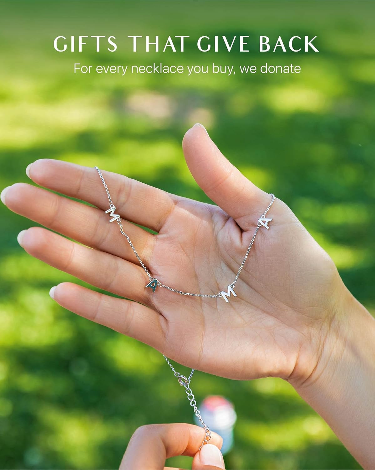 Mama Necklace, Gold Dipped Fashion Jewelry | Gifts for New Mom | Gold Mom Necklace | Birthday Gifts | Travel Accessories for Women, Designed in California - Image 3