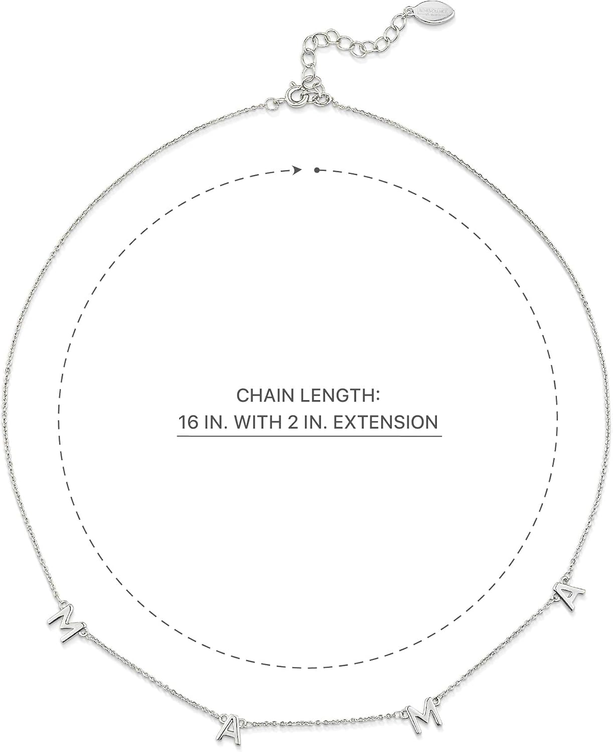 Mama Necklace, Gold Dipped Fashion Jewelry | Gifts for New Mom | Gold Mom Necklace | Birthday Gifts | Travel Accessories for Women, Designed in California - Image 4